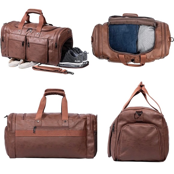 Weekender Bag with Shoe Compartment - Picture 3 of 7